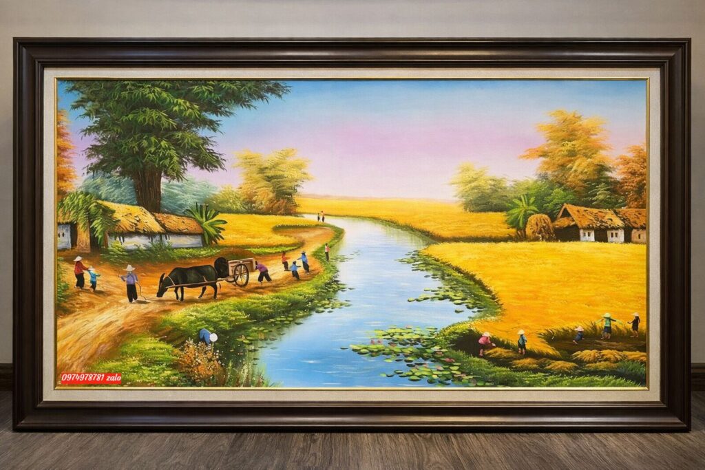 tranh đồng quê