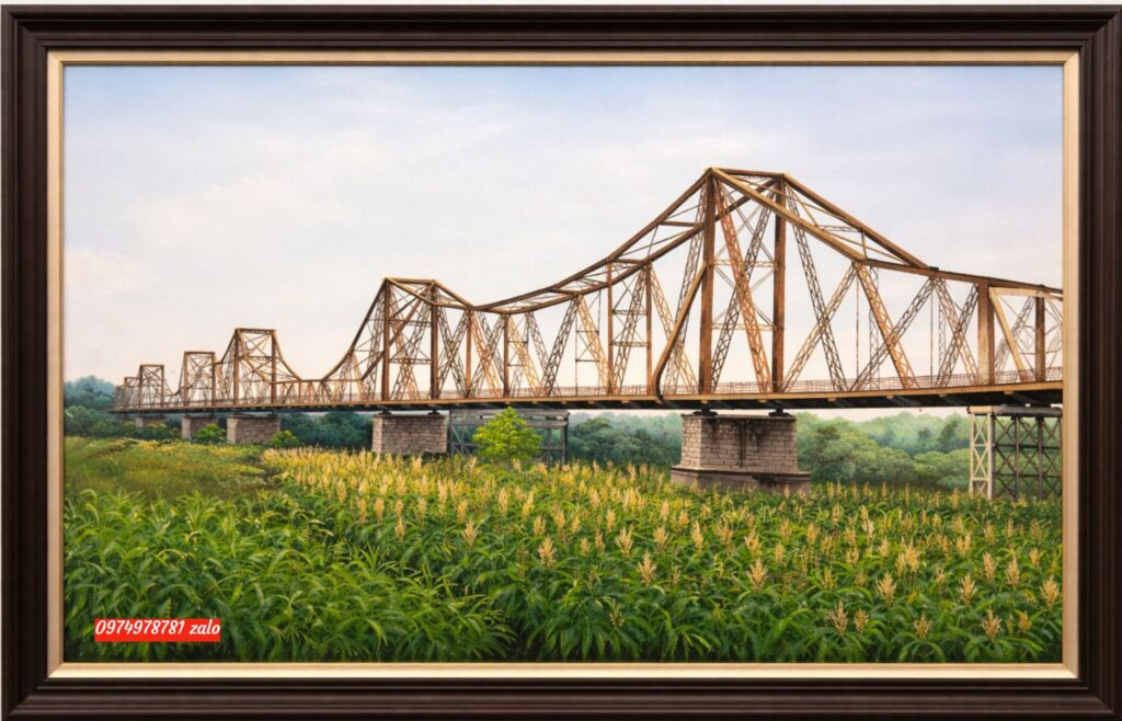 Tranh cầu long biên