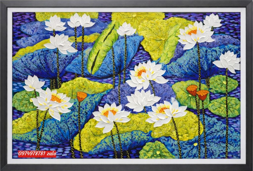 Tranh hoa sen