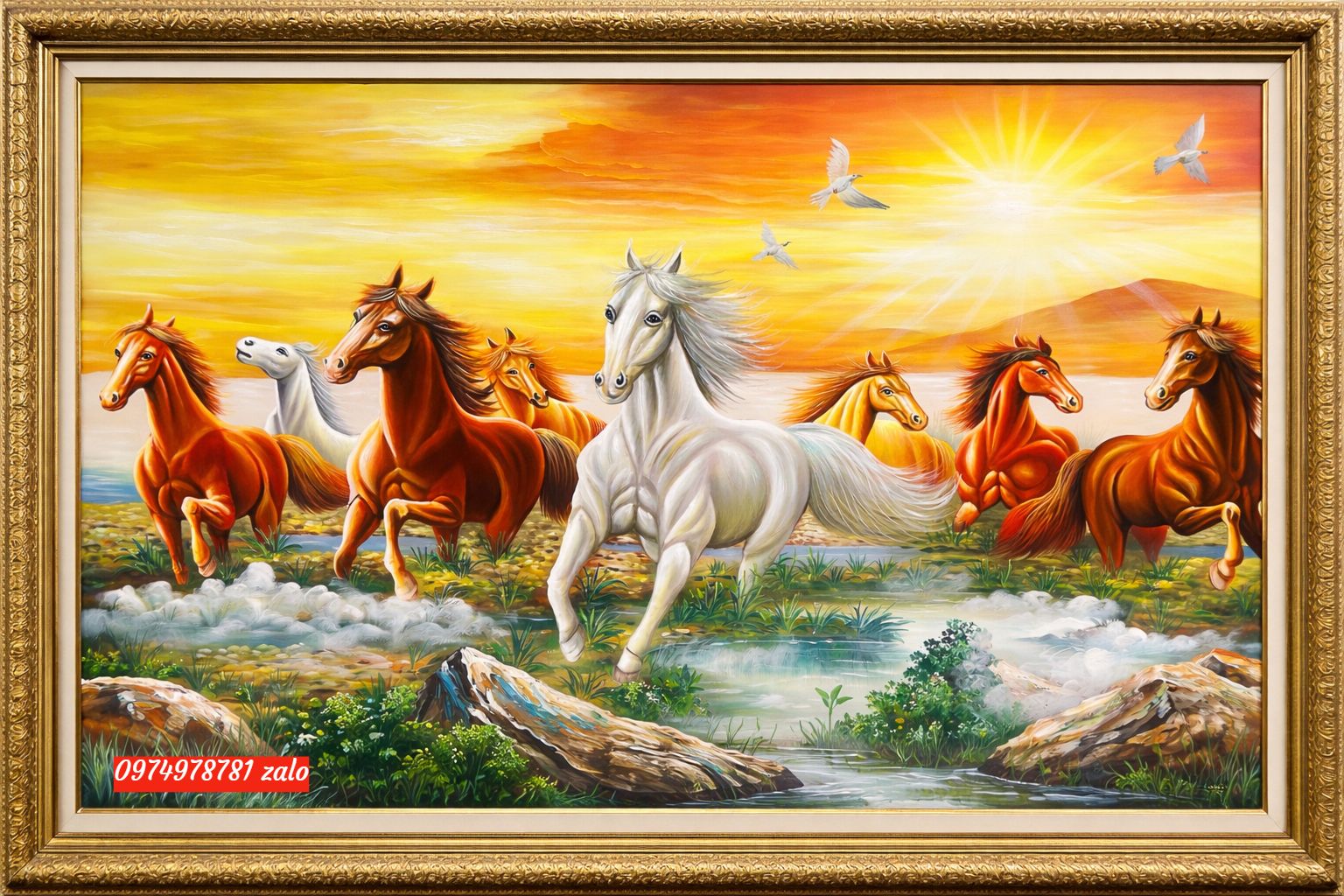 Tranh mã đáo thành công HS263