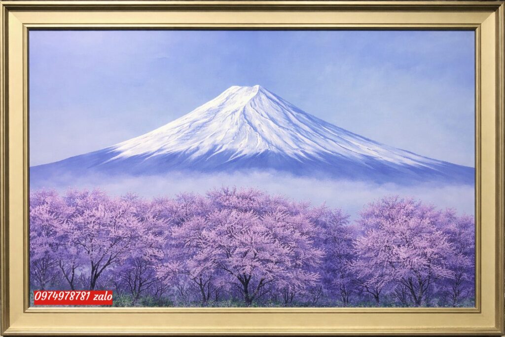 tranh núi phú sĩ
