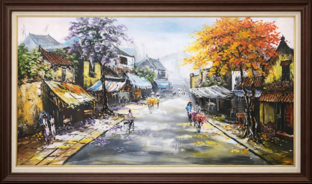 Tranh phố cổ Hà Nội