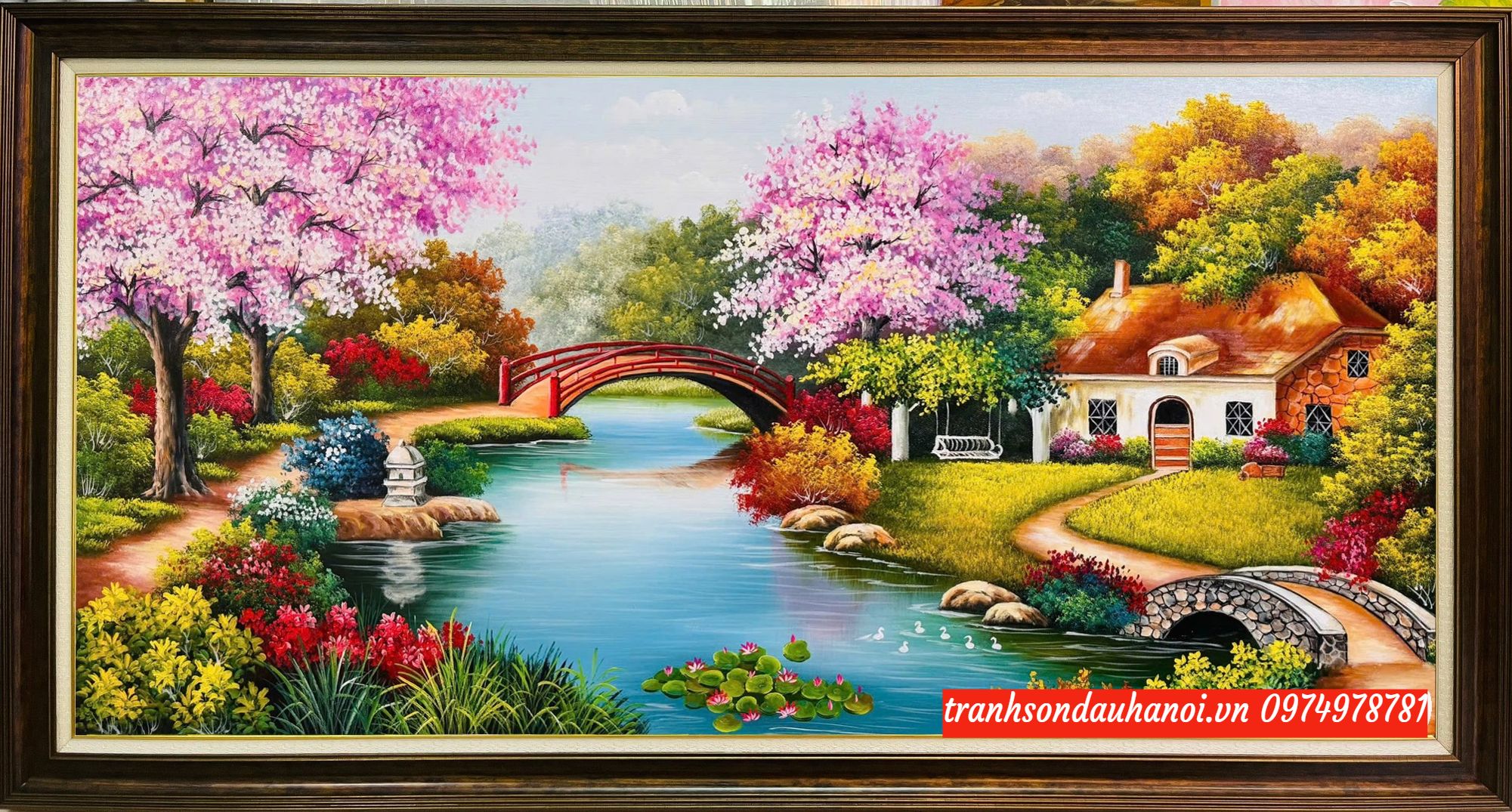 Tranh phong cảnh châu âu, tranh châu âu đẹp SN39