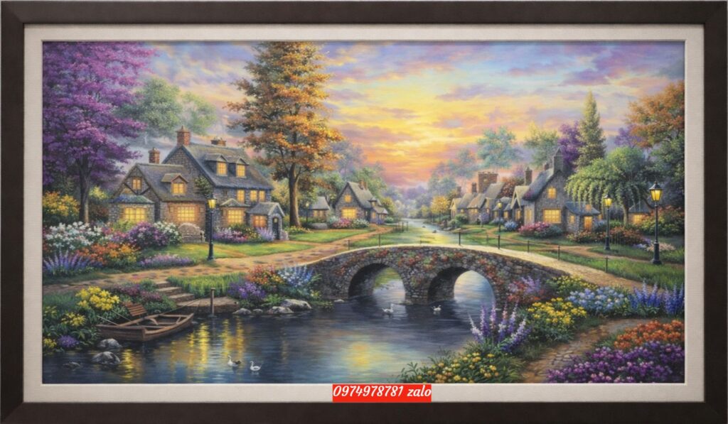 Tranh phong cảnh châu âu