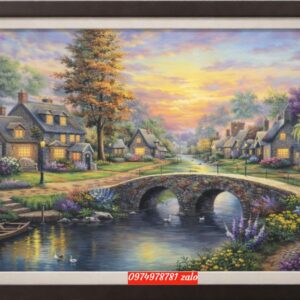 Tranh phong cảnh châu âu đẹp nhất sang trọng