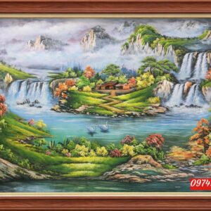 Tranh sơn thuỷ treo tường