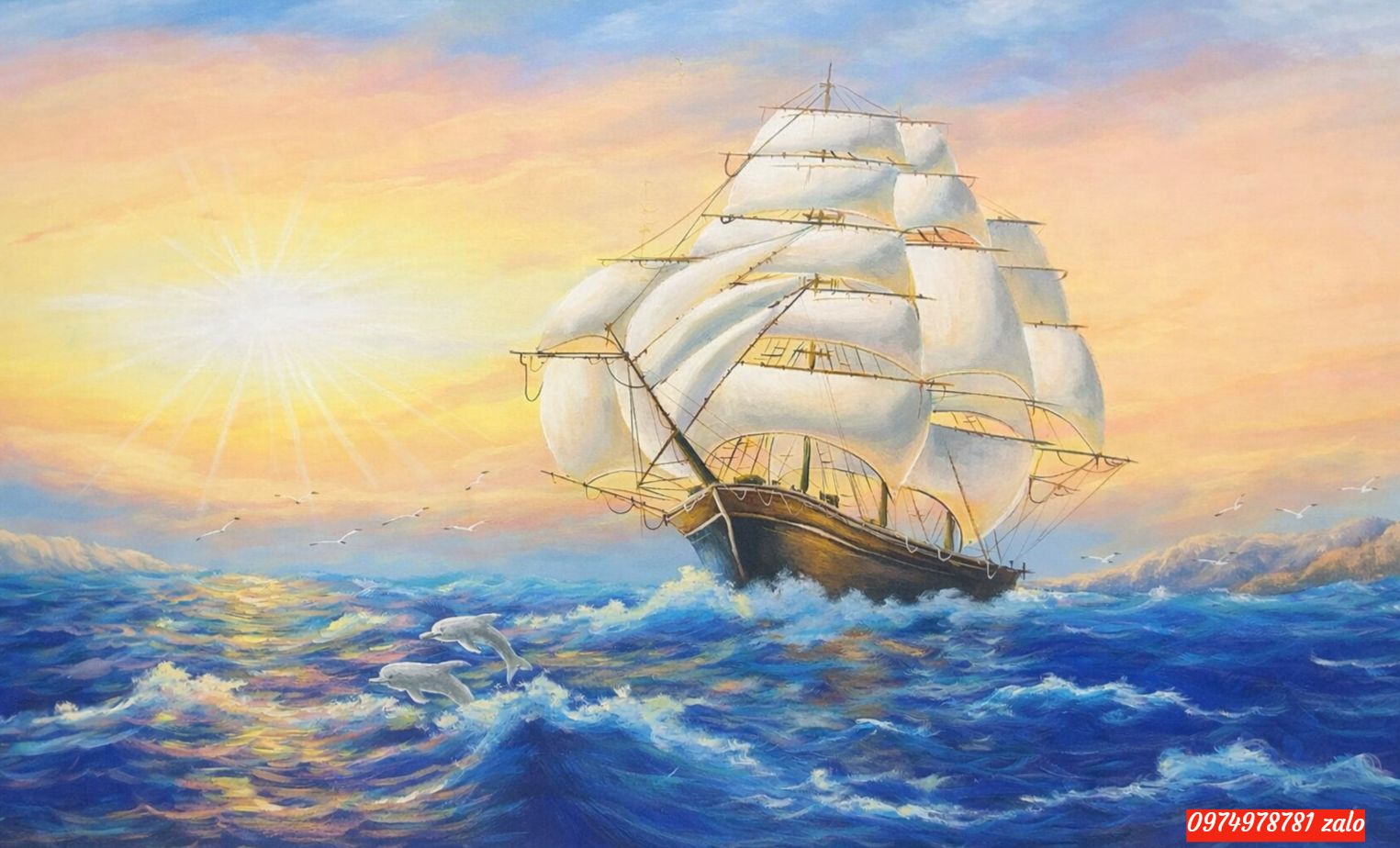 Tranh thuận buồm xuôi gió, tranh thuận buồm S7