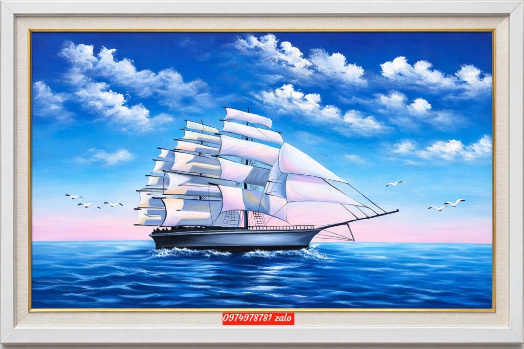 Tranh thuận buồm xuôi gió 