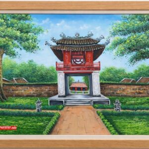 Tranh văn miếu , Tranh văn miếu quôc tử giám P54