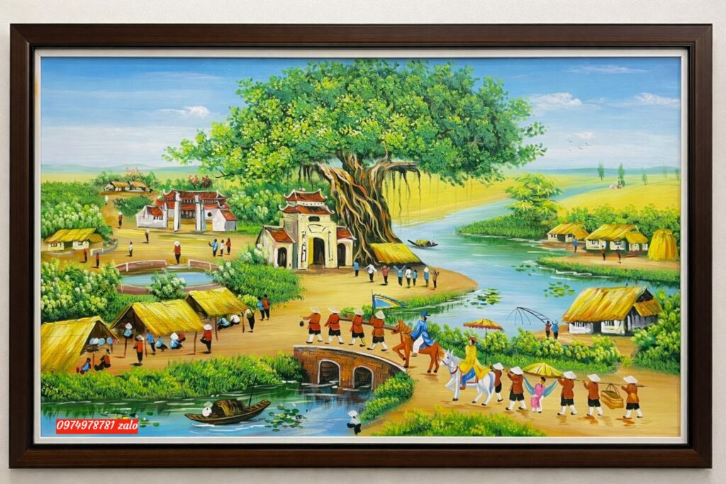 Tranh vinh quy bái Tổ 