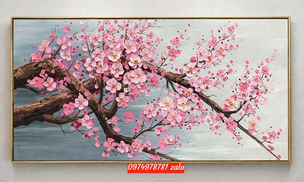 Tranh hoa đào
